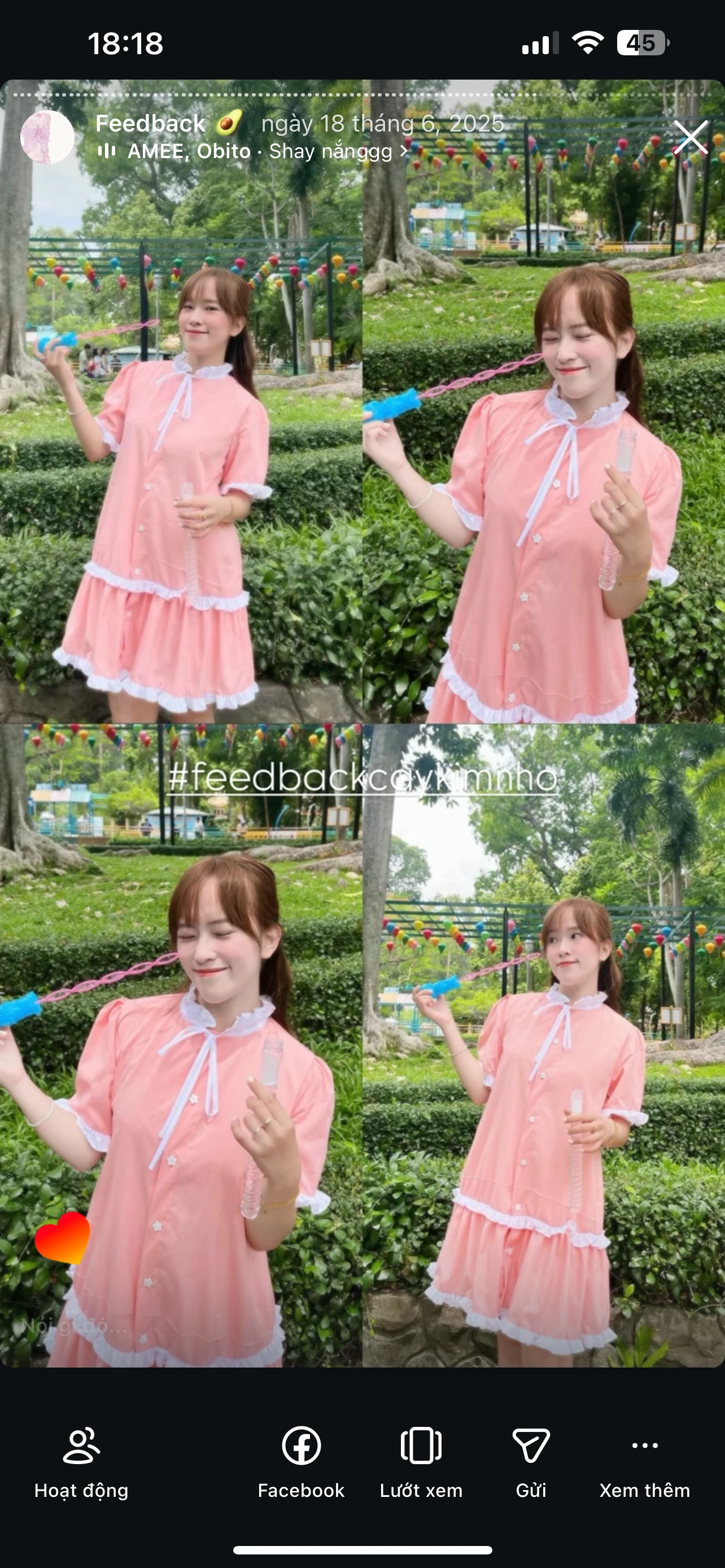 Feedback Cây Kim Nhỏ