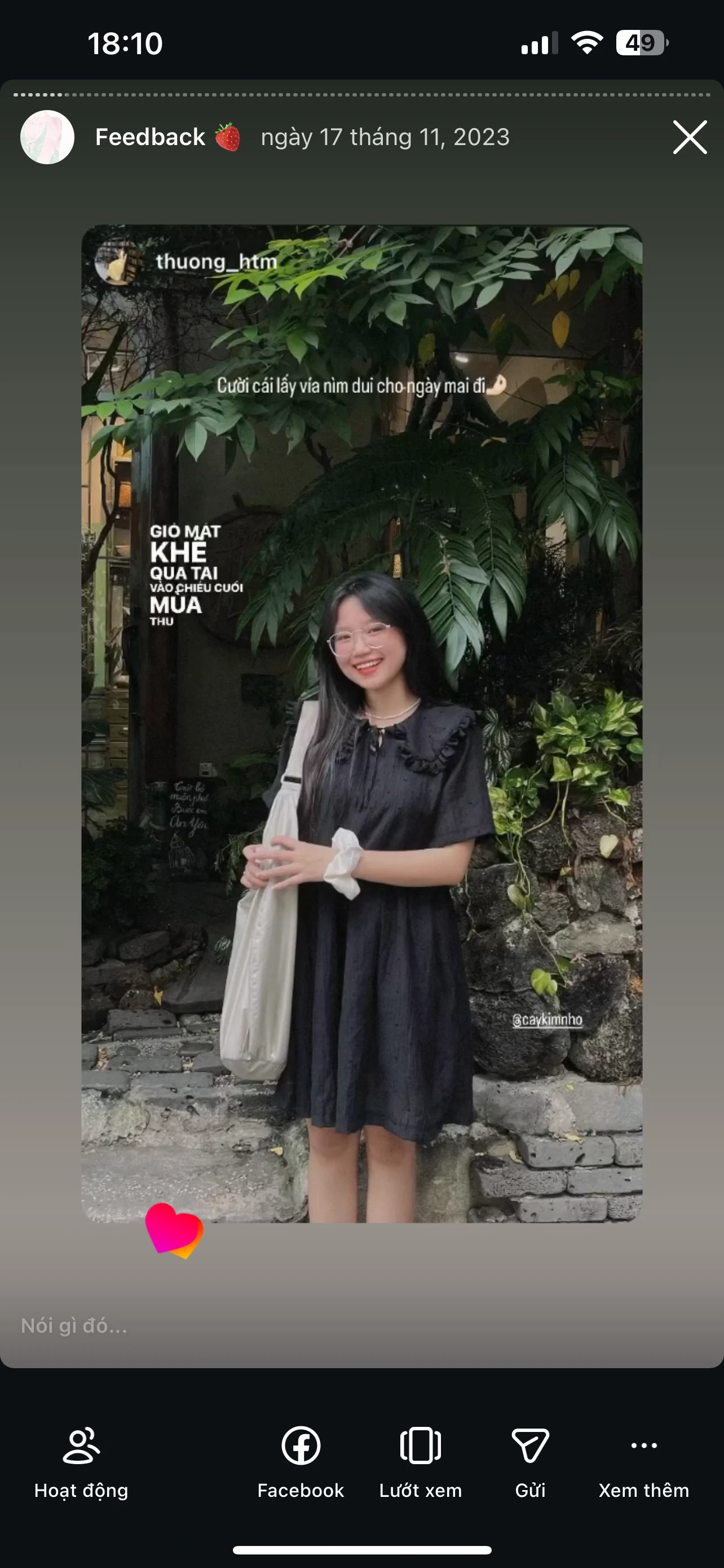 Feedback Cây Kim Nhỏ